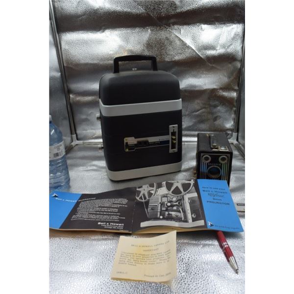 Brownie target six-20, Bell & Howell 8mm