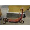 Image 1 : Vintage  Radio Flyer Retro Red scooter