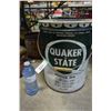Image 1 : Quaker State motor oil Metal Pail