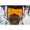 Image 2 : C.N.R. Amber Glass Lantern