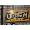 Image 2 : Champion Spark Plugs Metal sign