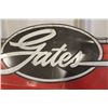 Image 2 : Gates Metal Sign Size: 17.5" x6.5"