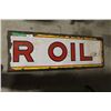 Image 1 : R Oil Metal Enamel sign