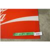 Image 2 : Coca Cola Plastic  sign