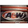 Image 1 : A&W sign 9'W x 9"D x 51"H