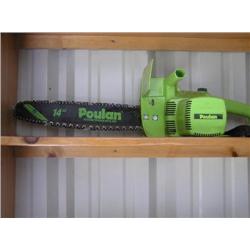 POULIN ELECTRIC CHAINSAW