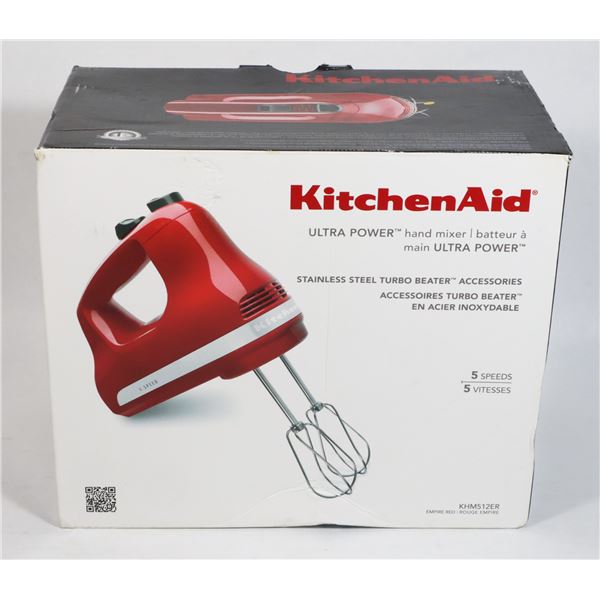 NEW KITCHENAID ULTRA POWER HAND MIXER