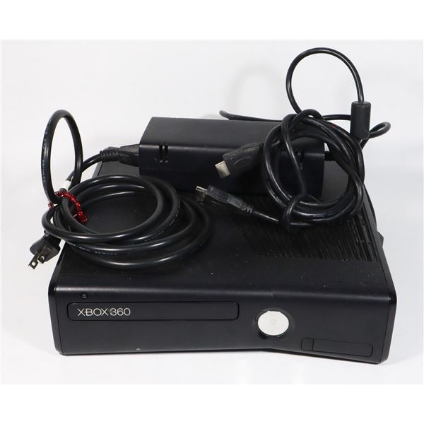 XBOX 360 CONSOLE WITH POWER CABLE AND HDMI CABLE