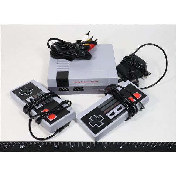 RETRO BUILT IN GAME CONSOLE