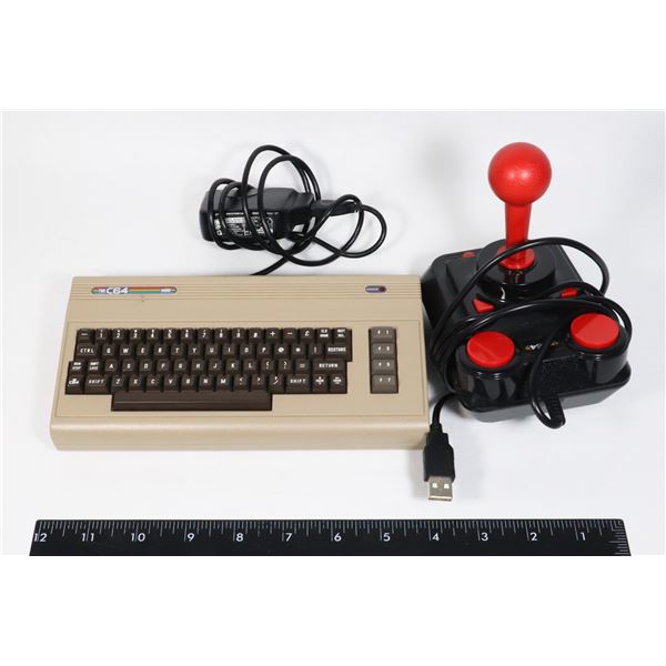 THE C64 MINI GAME CONSOLE