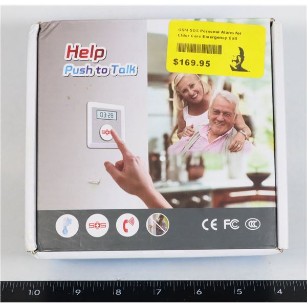NEW SOS PERSONAL ALARM FOR ELDER CARE