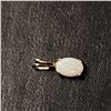 Image 2 : 14K YELLOW GOLD OPAL PENDANT