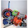 BOX OF TOYS (LEARNING, NERF, REMOTE CONTROL