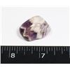 Image 1 : SMALL PURPLE/CLEAR/WHITE POLISHED GEOLOGICAL