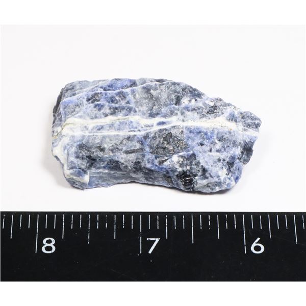 MEDIUM/SMALL BLUE/WHITE ROUGH GEOLOGICAL SPECIMEN