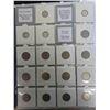 Image 3 : White Binder 5 Cent Collection Plus 4 Silver 5 Cent Coins
