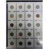Image 4 : White Binder 5 Cent Collection Plus 4 Silver 5 Cent Coins