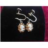 Image 2 : 10K Gold Clip on Earring with Cameo - Total Weight 2.1 gr