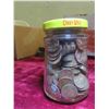 Image 2 : Jar of USA Pennies ; 1942, 1957, 1956, 1941, plus others