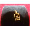 Image 2 : 10K Gold Charm - Total Weight .6 gr