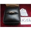 Image 1 : 10K Gold Ring with Diamonds Sz 6.5- Total Weight 1.5 gr