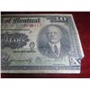 Image 5 : 1923 Bank of Montreal 10 Dollar Bill - Very Rare