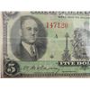 Image 7 : 1935 Royal Bank of Canada $5 Bill Graded VF 20 - Very Rare