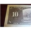Image 4 : 1937 Canada $10 Bill - Almost Uncirculated (AU)  - Very Nice