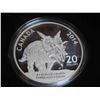 Image 7 : 2014 Proof $20 Fine Silver Coin - Xeno Ceratops