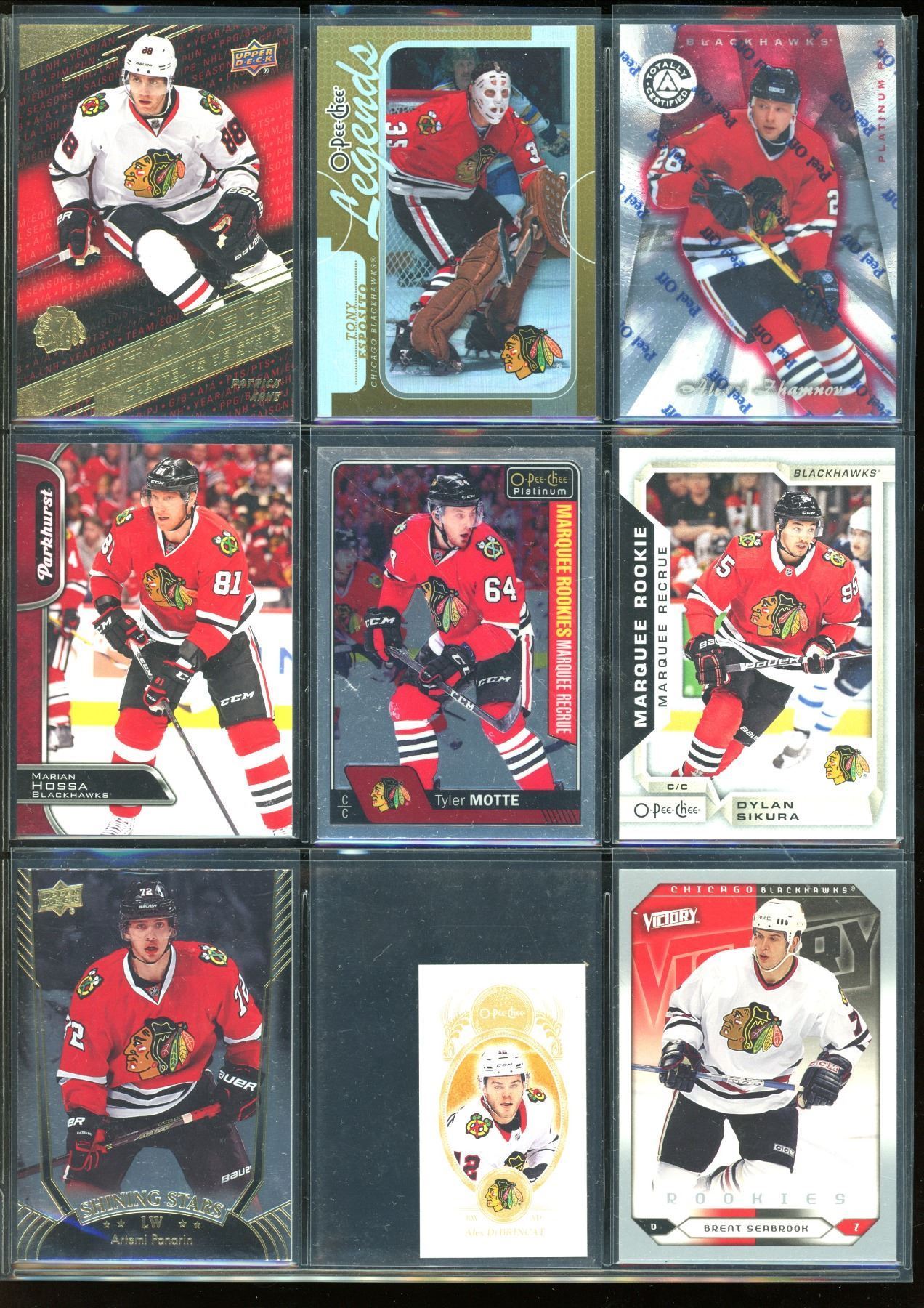 Nhl Chicago Blackhawks 5 Different Licensed Trading Card Team Sets main image 1