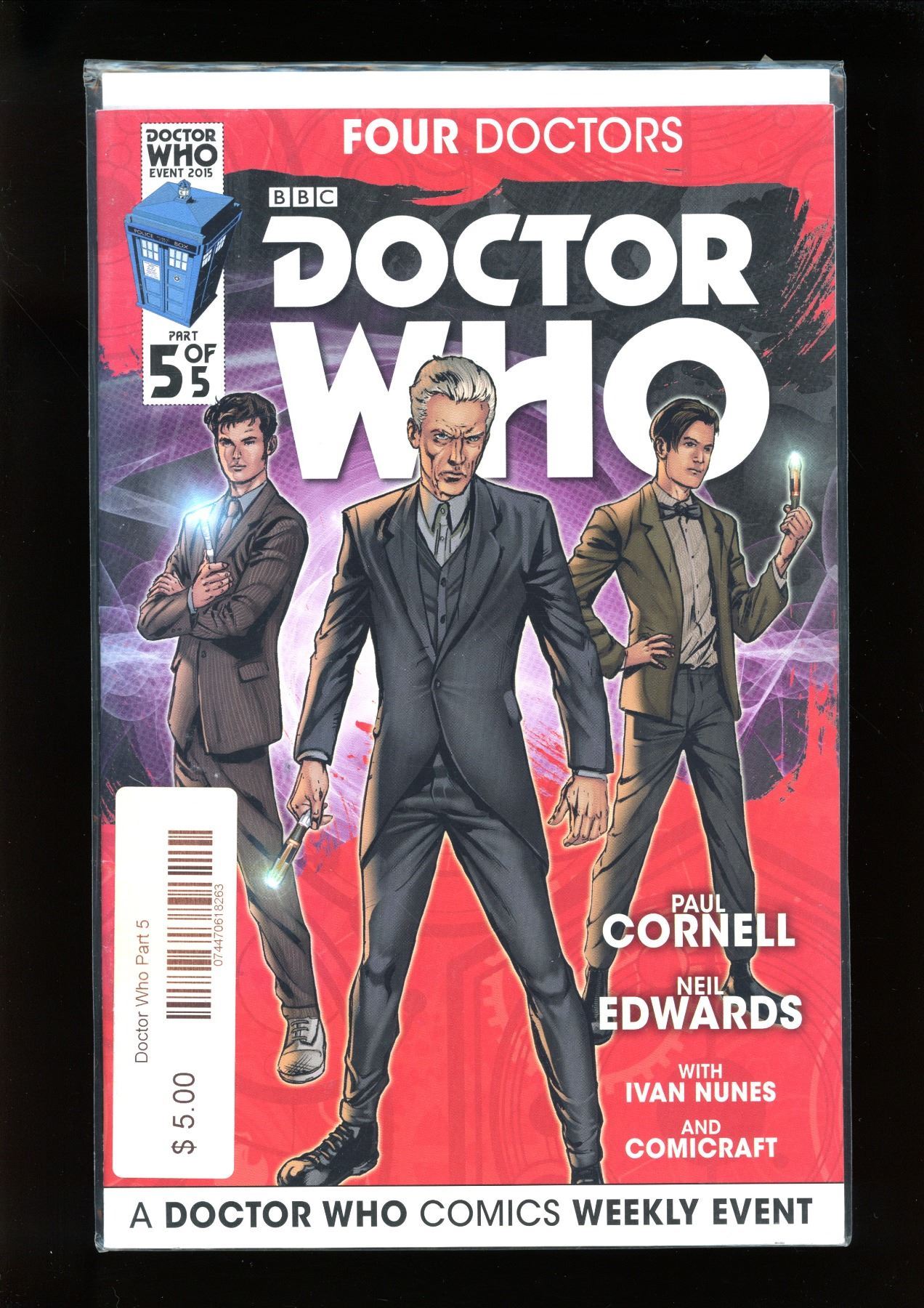 BBC Doctor Who Part 5 of 5 Comic (NEW Never Read)