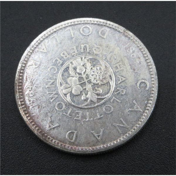 1964 Canadian Silver $1 Dollar Coin