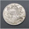 Image 1 : 1943 Canadian Silver 50 Cent Coin