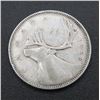 Image 1 : 1948 Canadian Silver 25 Cent Coin