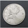 Image 1 : 1938 Canadian Silver 25 Cent Coin