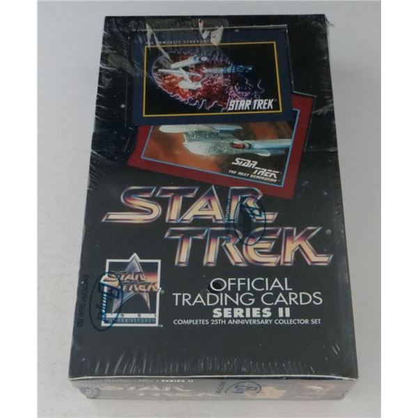 1991 Impel Star Trek 25th Anniversary Series II Trading Card Factory Sealed Box