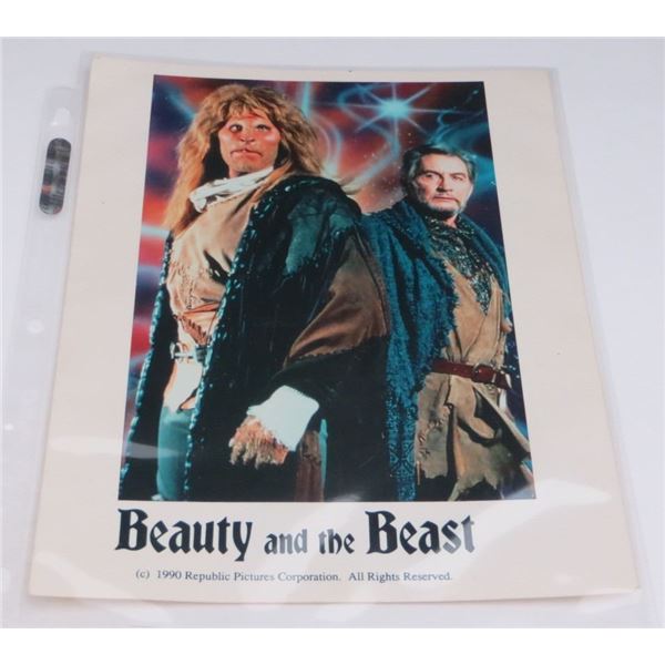 Beauty & The Beast Vintage 8x10 Photo