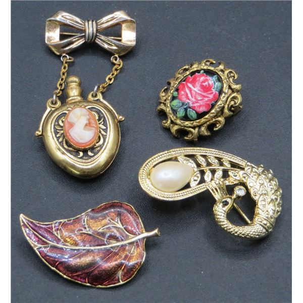 Vintage Ladies Pin Collection