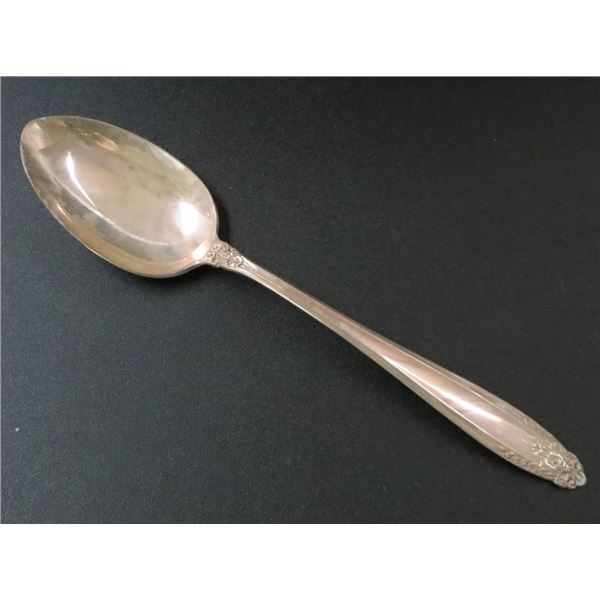 Vintage Sterling Silver Serving Spoon weighs 38 grams