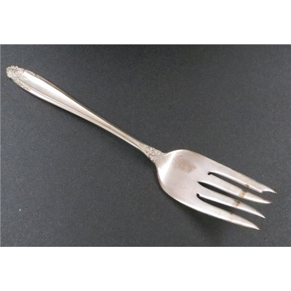 Vintage Sterling Silver Fork weighs 37 grams