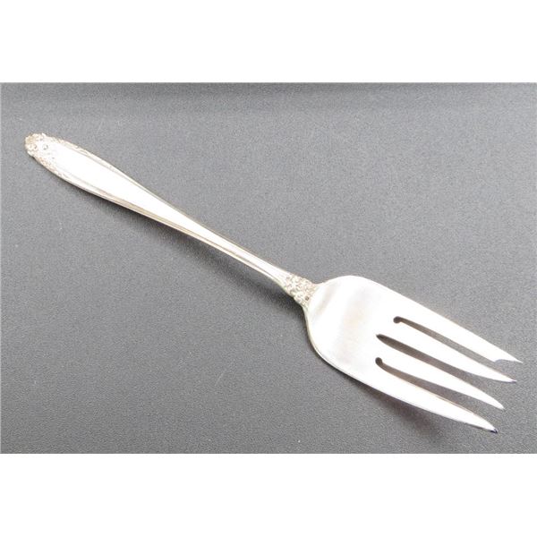 Vintage Sterling Silver Fork weighs 37 grams