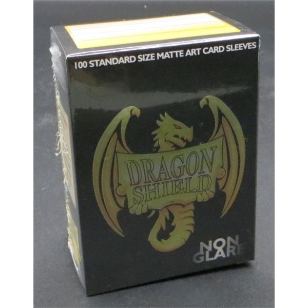 Bọc bài Standard Size Matte Sleeves - BLACK Non-Glare - Dragon Shield Bọc bài Standard Size Matte Sleeves - BLACK Non-Glare - Dragon Shield