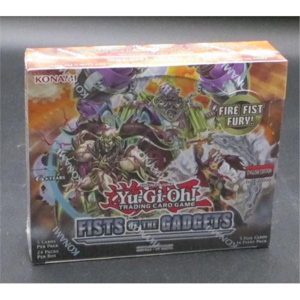 Yugioh Booster Boxes Yu-Gi-Oh! Fists Of The Gadgets Booster Box | Factory Sealed Yu Gi Oh Yugioh Booster Boxes Yu-Gi-Oh! Fists Of The Gadgets Booster Box | Factory Sealed Yu Gi Oh