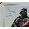 Image 2 : Framed Star Wars Darth Vader David Prowse Autographed 16x20