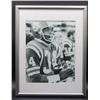 Image 1 : George Reed Saskatchewan Roughriders Autographed Football 8x10 Photo Framed W/COA