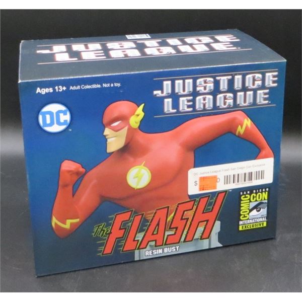 Justice League Animated Series 6 Inch Bust Statue Resin Bust - Flash SDCC 2017