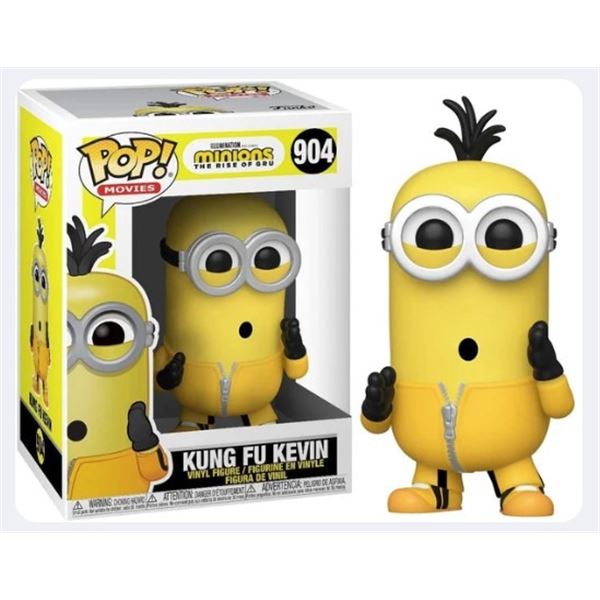 Pop! Movies Minions: The Rise of Gru Vinyl Figure Kung Fu Kevin #904