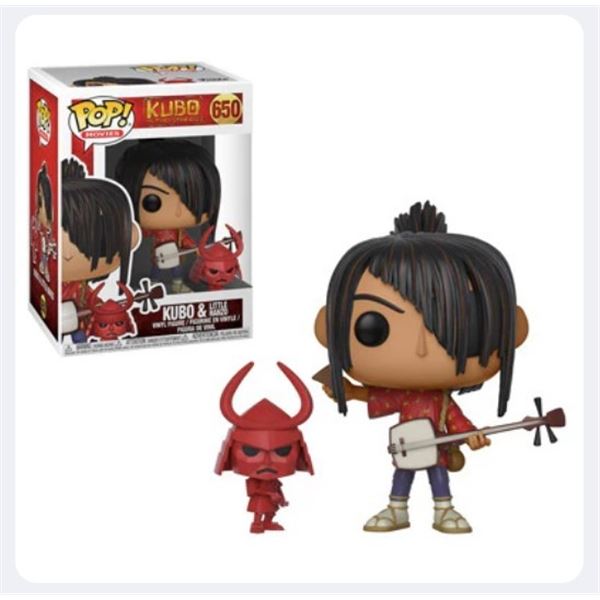 Pop! Movies Kubo and the Two Strings Vinyl Figure Kubo with Little Hanzo #650
