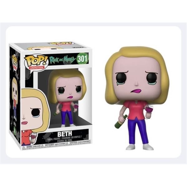 Pop! Animation Rick and Morty Vinyl Figure Beth #301