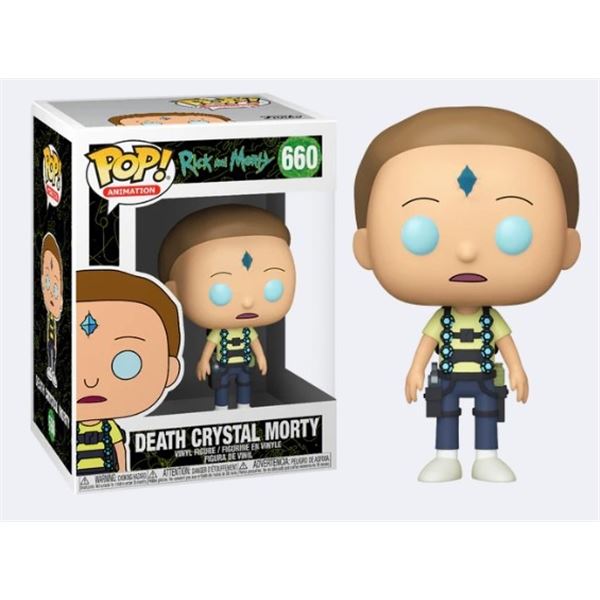 Pop! Animation Rick and Morty Vinyl Figure Death Crystal Morty #660